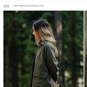 Anian Cottage Coat - Classic Button-Front Jacket